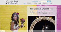 Desktop Screenshot of elatiweddingphotography.com